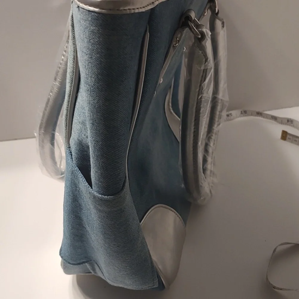 Denim Vintage Neiman Marcus Tote Vintage Acid Wash With Tags NWT